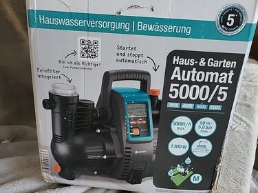 GARDENA 1759 HAUS-UND GARTENAUTOMAT 5000/5E WASSERPUMPE