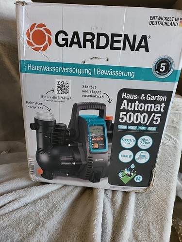 GARDENA 1759 HAUS-UND GARTENAUTOMAT 5000/5E WASSERPUMPE
