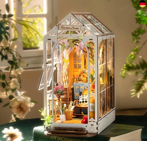 Book Nook Kit Gartenhaus, DIY Booknook
