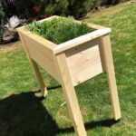 4betterdays Kräuterhochbeet aus Gebirgsfichte inkl. wasserdichte Wanne - Produktbild