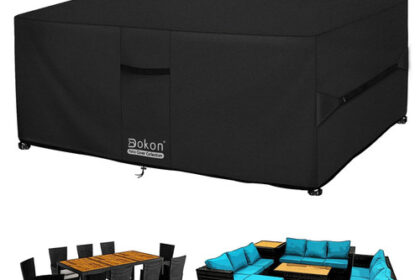 Dokon Abdeckung Gartentisch 280x205x106cm Bel