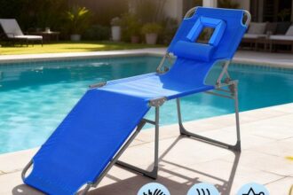 Sonnenliege Klappbar Liegestuhl Gartenstuhl Relaxstuhl mit