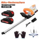 Heckenschere Heckentrimmer Heckenschneider mit 2 Akku