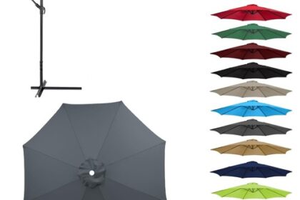 Ersatzmarkise für Sonnenschirm, 2,0/2,3/2,5/2,7 m/3,0 m,
