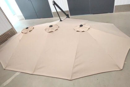 XXL Sonnenschirm Green Lounge, Beige, Maße