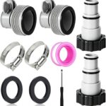 Poolschlauch Adapter Set 4 Stück Typ