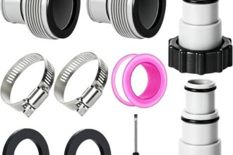 Poolschlauch Adapter Set 4 Stück Typ