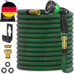 Gartenschlauch Flexibel 15M, Ausziehbare Garten Schlauch
