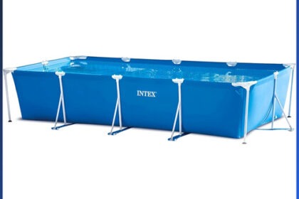 Aufstellpool Intex Rechteckig 450x220x84 cm Garten