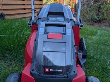 einhell akku-rasenmäher ge-cm 43 li