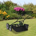 50.8cm/20Zoll Spindelmäher Handrasenmäher Höhenverstellun Grasmäher mit