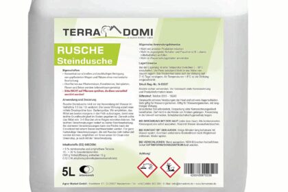 Terra Domi Rusche Steindusche 5 L, reinigt bis 2000 m²