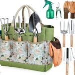 Grenebo Gartenwerkzeug Set,9 Stück Garten Werkzeug