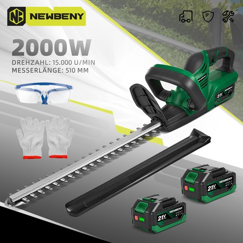 21V Akku Heckenschere Heckenschneider Heckentrimmer Eelektro