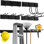 Metall-Gartengerätehalter,Gerätehalter Wandhalterung 150Kg,Garagen-Werkzeug-Mana