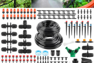 Bewässerungsset 315PCS 60+15M DIY Garten Bewässerungssystem