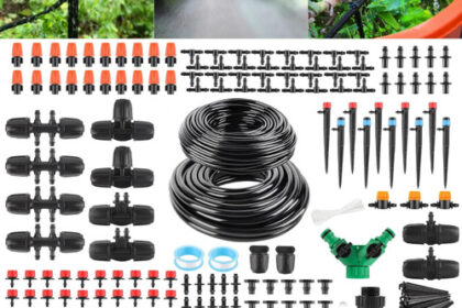 Bewässerungsset 315PCS 60+15M DIY Garten Bewässerungssystem