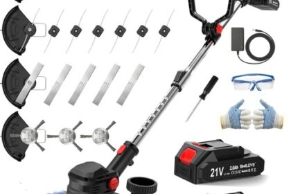 Akku Rasentrimmer 21V 4-in-1 Motorsense Kabellos