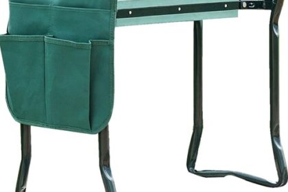 Gartenhocker,Gartenkneeler,Kniebank,Gartenstuhl,Werkzeugtasche,Klappbar,für G...