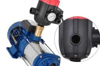 Kreiselpumpe Gartenpumpe Selbstansaugend 2500W Centrifugal Hauswasserwerk