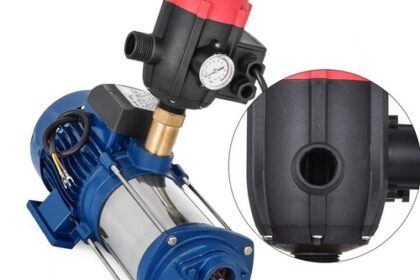 Kreiselpumpe Gartenpumpe Selbstansaugend 2500W Centrifugal Hauswasserwerk