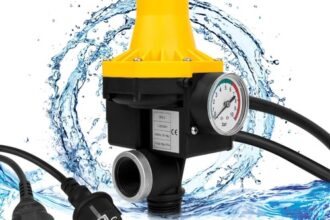 Wasserdruckschalter Pumpensteuerung Wasserpumpe 1100W 9000l h