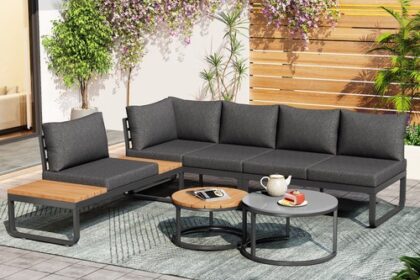 Gartenmöbel Set Metall Gartenset Sitzgruppe Modular