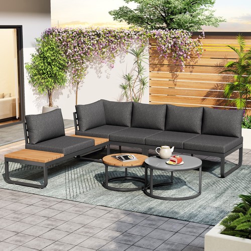 Gartenmöbel Set Metall Gartenset Sitzgruppe Modular