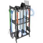 Gartenwerkzeug Organizer mit 4 Haken, 3