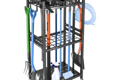 Gartenwerkzeug Organizer mit 4 Haken, 3