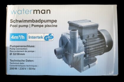 Waterman Schwimmbadpumpe 4 m³/h Poolpumpe Filterpumpe