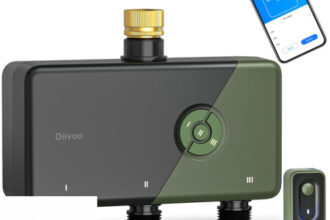WLAN Bewässerungscomputer Diivoo WT-09W 3 Zonen