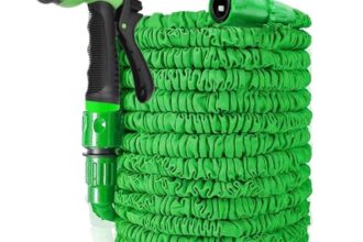 Gartenschlauch erweiterbar Wasserschlauch Flexibel 37,5m Spritzpistole