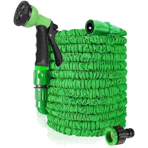 Gartenschlauch erweiterbar Wasserschlauch Flexibel 37,5m Spritzpistole