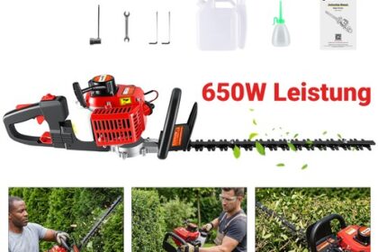 22,5 cc Benzin Heckenschere 0,87 PS