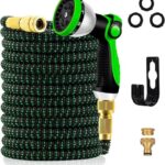 Stärkster flexibler Gartenschlauch - Hochdichtes 3450D-Gewebe,