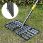Gartenrechen Rasen Nivellierrechen Metall 182cm Gartenwerkzeug