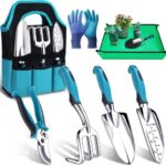 Gartenwerkzeug-Set, 7 Stück Garten Hand Werkzeuge,