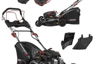 PARKSIDE PERFORMANCE® Benzin Rasenmäher Mulcher Elektrostart