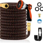 Yofidra Flexibler Gartenschlauch 15m, 3 Lagiger