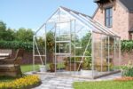 Vitavia Gewächshaus, Treibhaus Merkur 6700, alu-eloxiert,