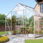 Vitavia Gewächshaus, Treibhaus Merkur 6700, alu-eloxiert,