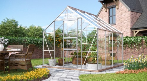 Vitavia Gewächshaus, Treibhaus Merkur 6700, alu-eloxiert,