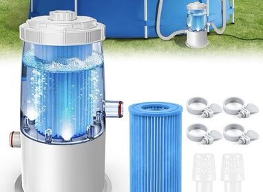 ✅✅Poolpumpe 3785 l/h 90W Filterpumpe für