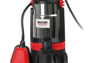 WALTER 2in1 Schmutz- und Klarwasserpumpe, 16.500l/h,