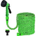 Erweiterbarer Gartenschlauch 45m 8 Funktionen Spritzpistole