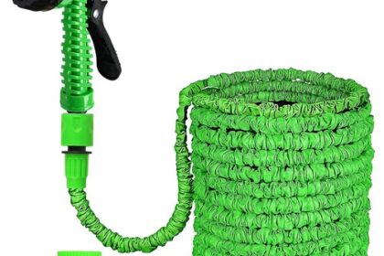 Erweiterbarer Gartenschlauch 45m 8 Funktionen Spritzpistole