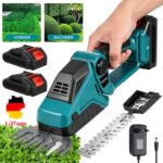 2 in 1 Akku Grasscheren Strauchschere