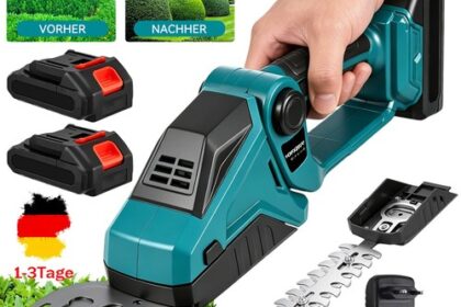2 in 1 Akku Grasscheren Strauchschere