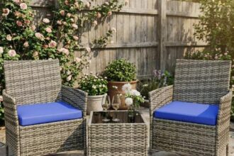 3 Teiliges Gartensessel Gartenstuhl Terrassenstuhl Ratta